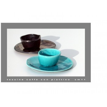 Tazzina da caffe con piattino